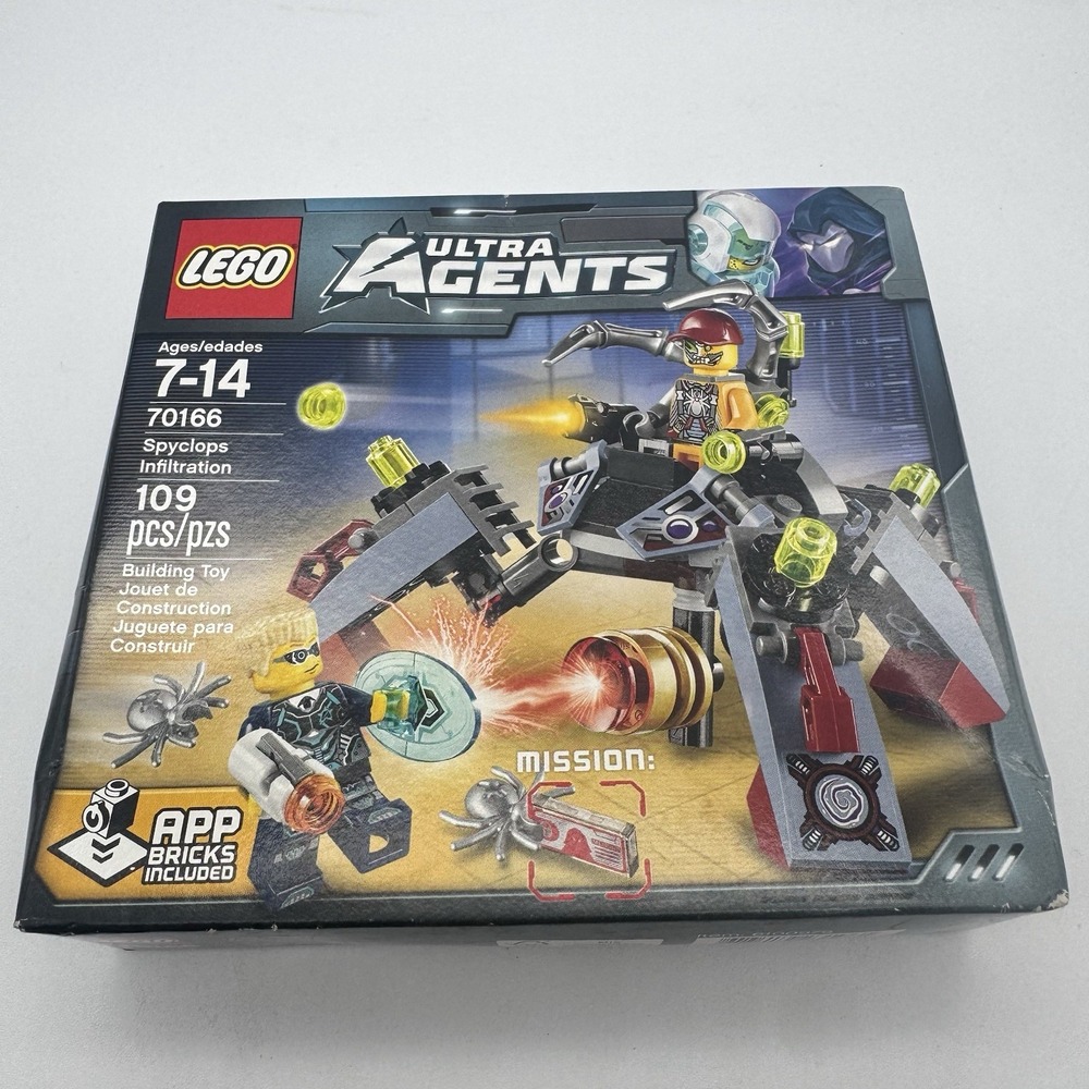LEGO 70166 Ultra Agents Spyclops Infiltration - hard to find *NISB*